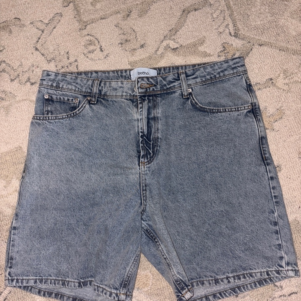 BOTH& Blue Denim Shorts